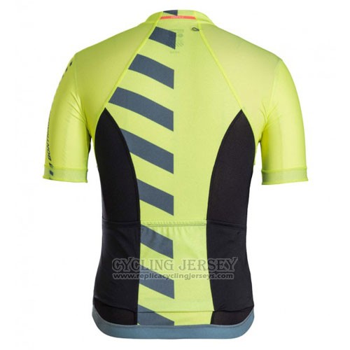 2016 Cycling Jersey Trek Bontrager Green and Black Short Sleeve and Bib Short